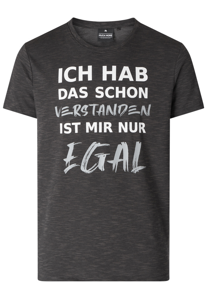 T-Shirt mit Sprüche-Druck