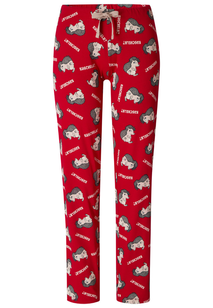 Pyjama-Hose mit Igel-Motiv