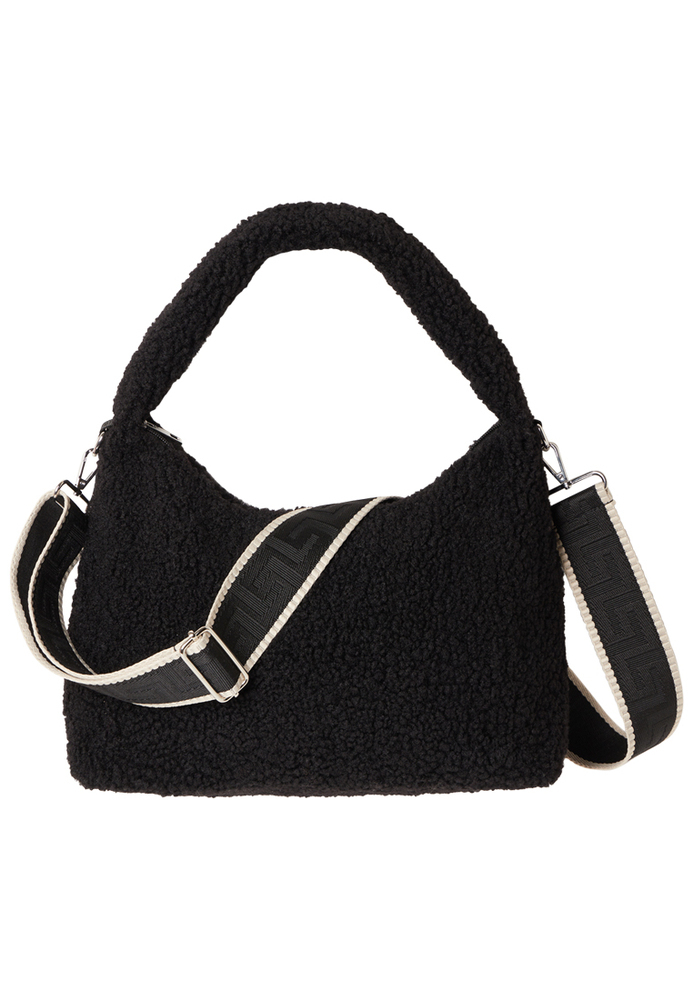 Tasche mit Teddyfell-Optik
