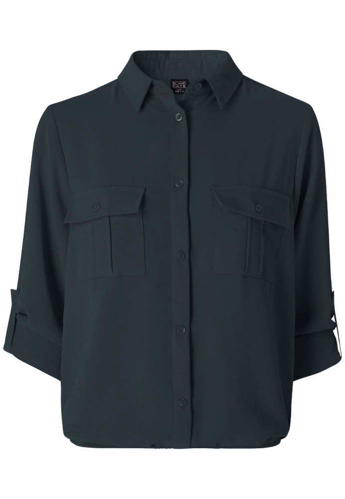 Bluse im O-Shaped-Design