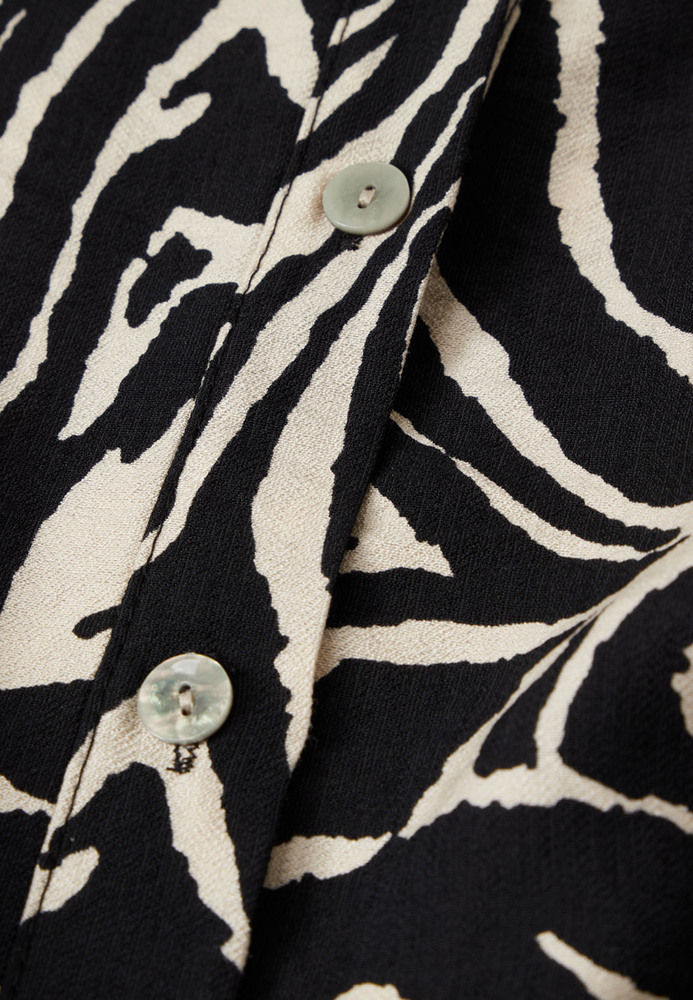 Bluse mit All-Over-Muster