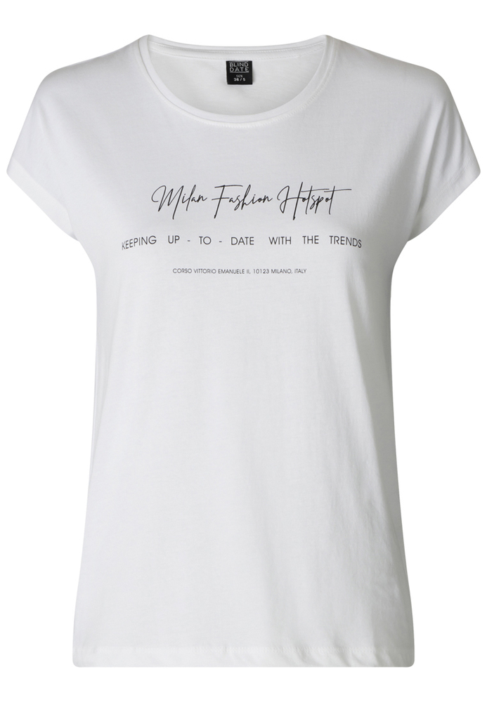 Shirt mit Front-Print