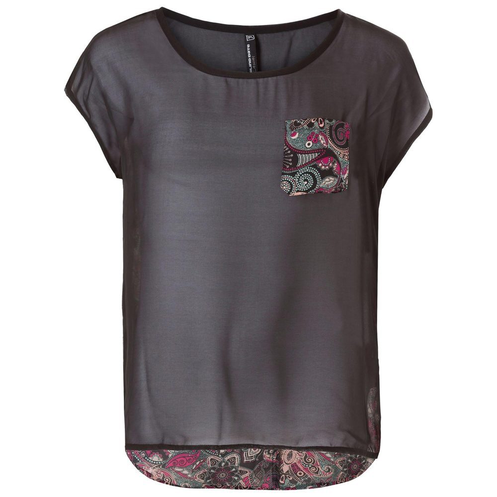 Blusen-Shirt mit Paisley-Muster