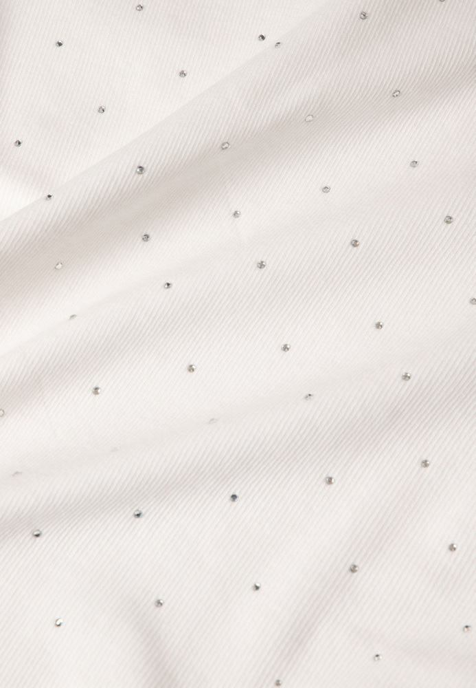 Shirt mit Strasssteinen