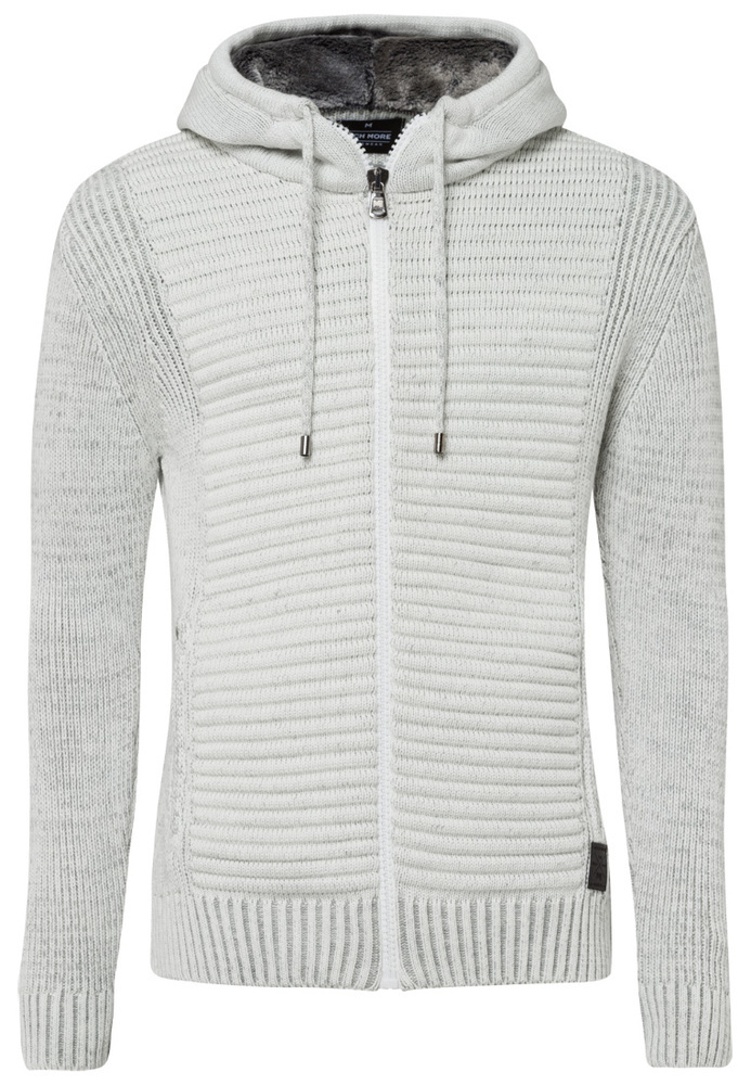 Strickjacke mit Kapuze