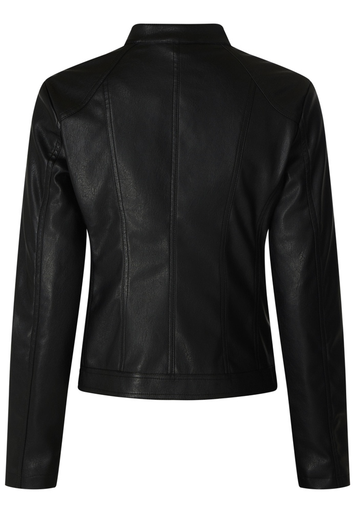 Lederjacke im Biker-Style
