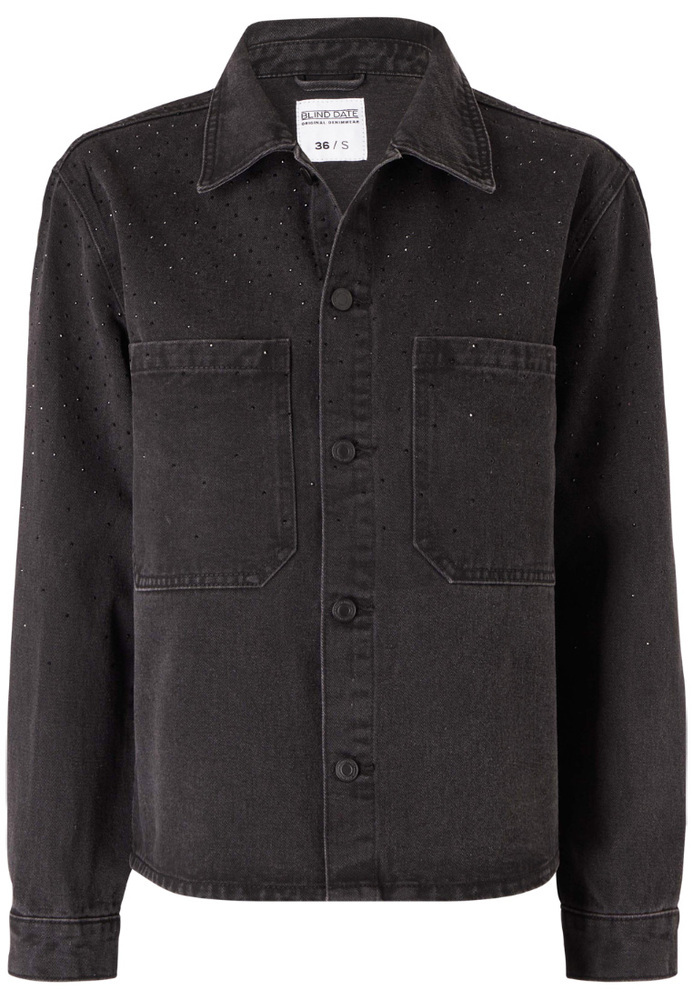 Jacket mit Glitzer-Details