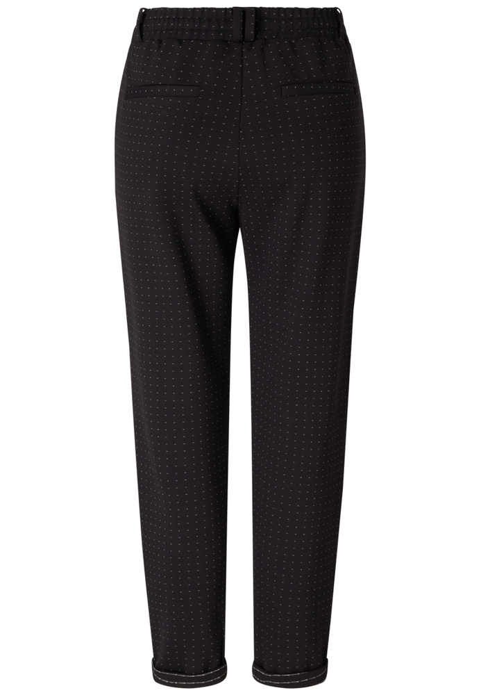 Stoffhose mit All-Over-Muster