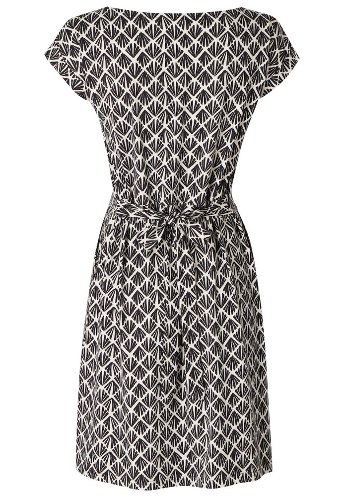 Etui-Kleid mit All-Over-Muster