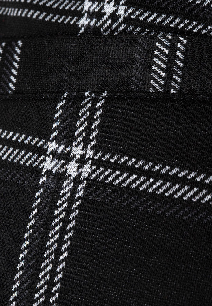 Stoffhose mit Karo-Muster