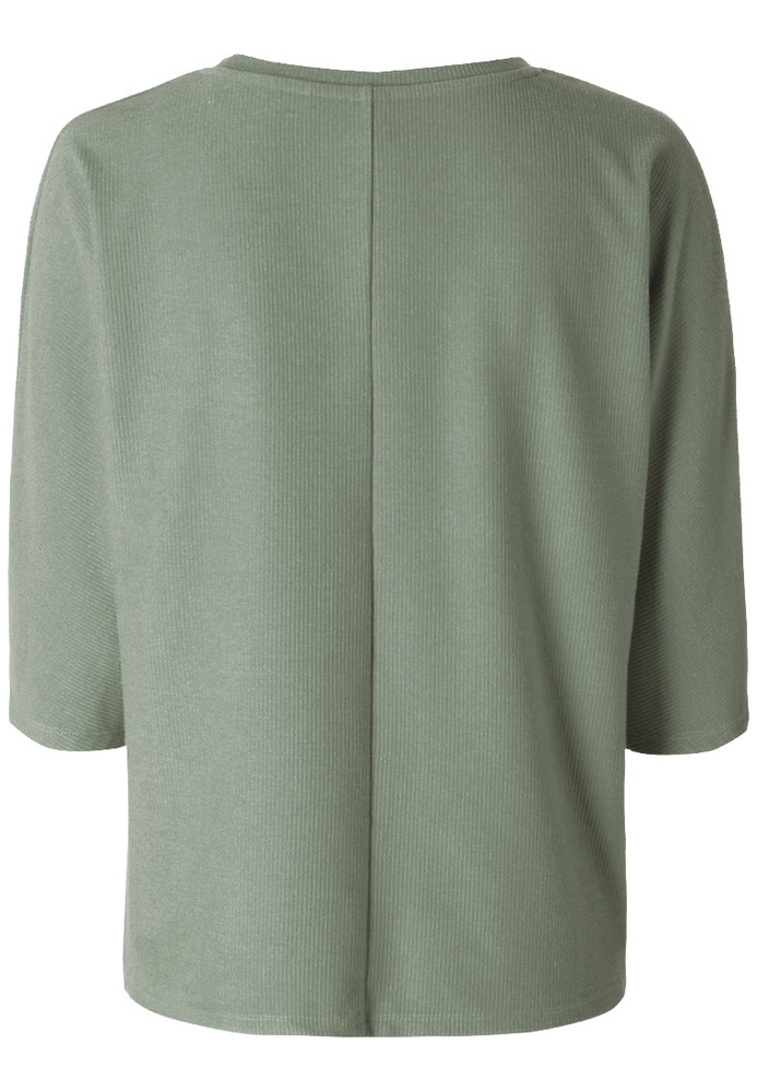 Shirt mit Rippstruktur