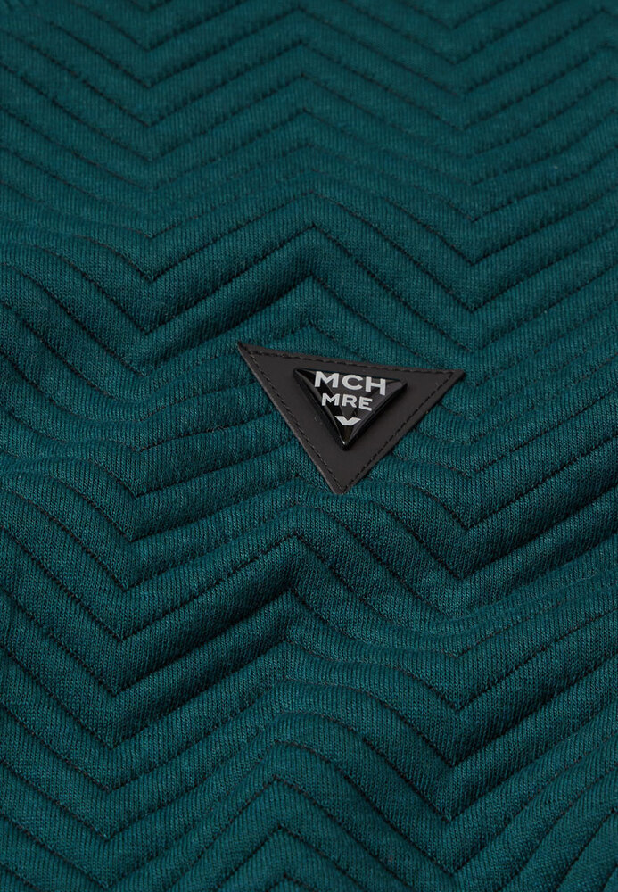Sweatshirt mit Zick-Zack-Struktur