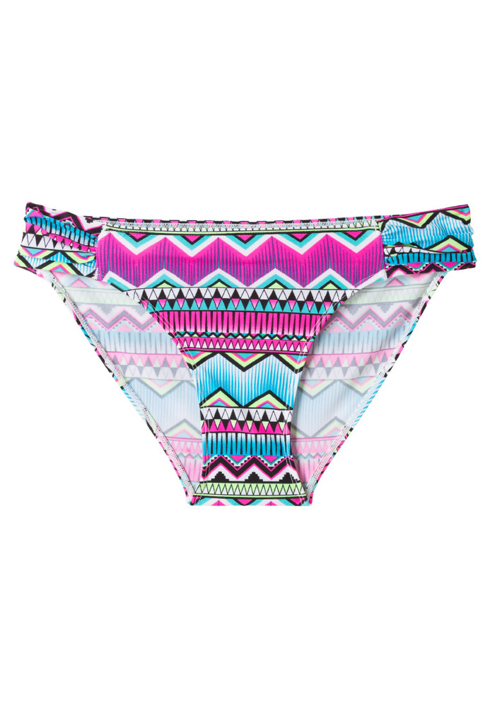 Bikini Slip mit Ethno-Muster
