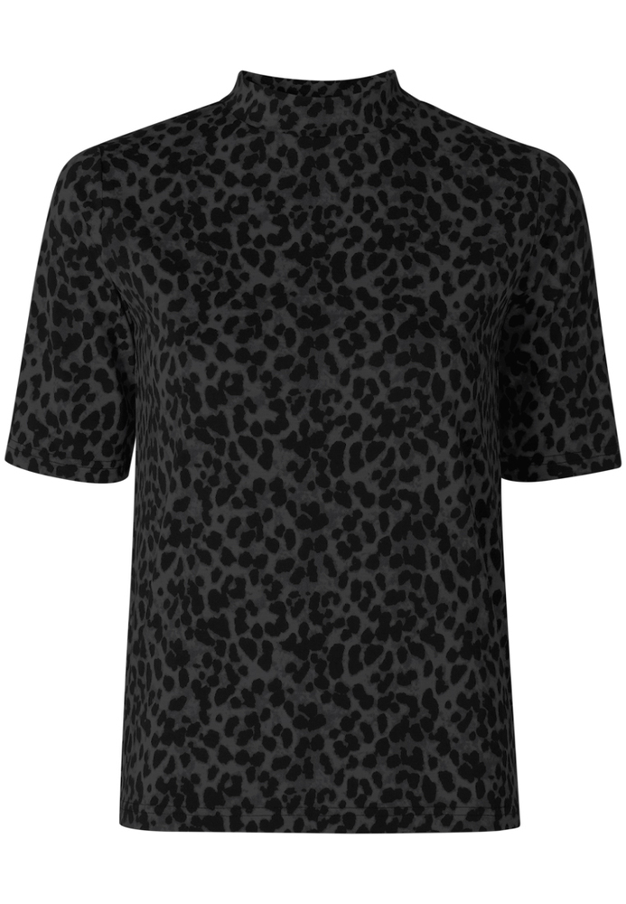 Shirt mit Leo-Print