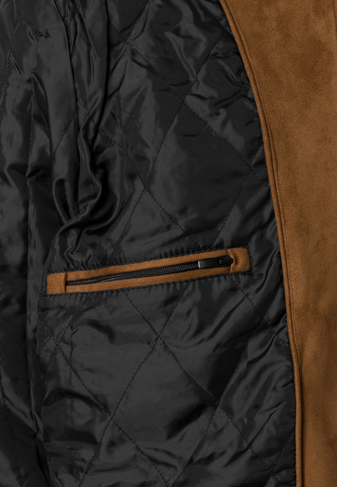 Blouson aus Wildleder-Imitat