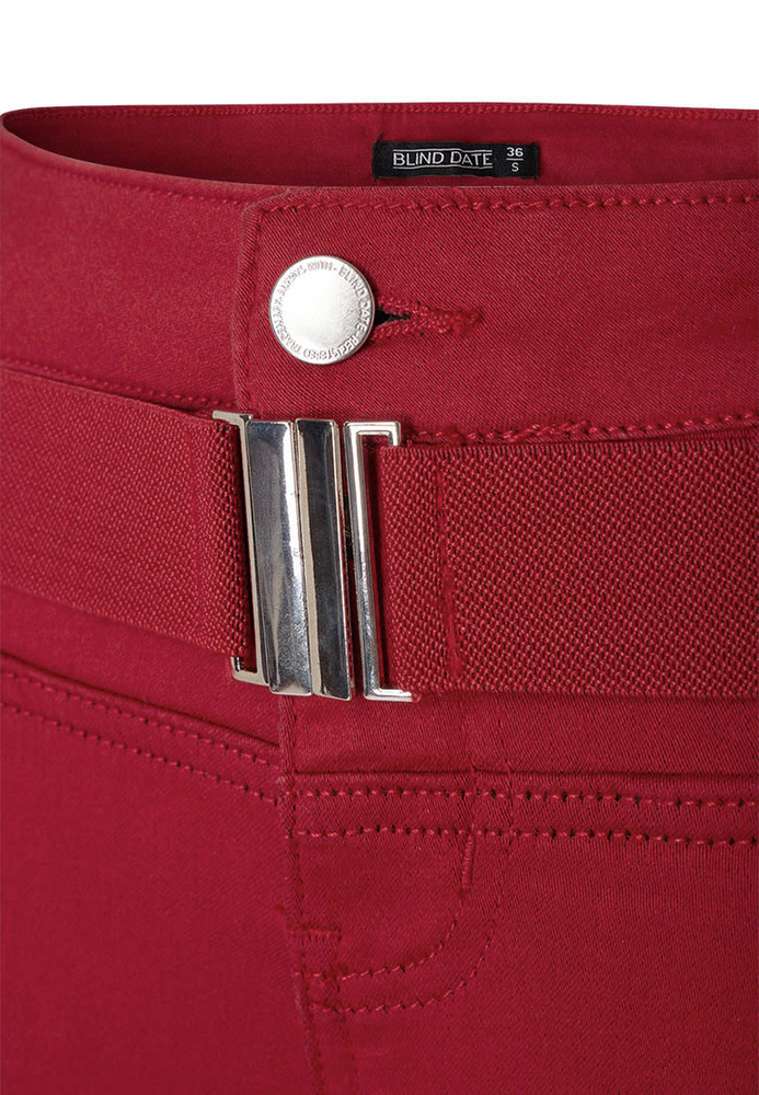 Stoffhose mit elastischem Gürtel