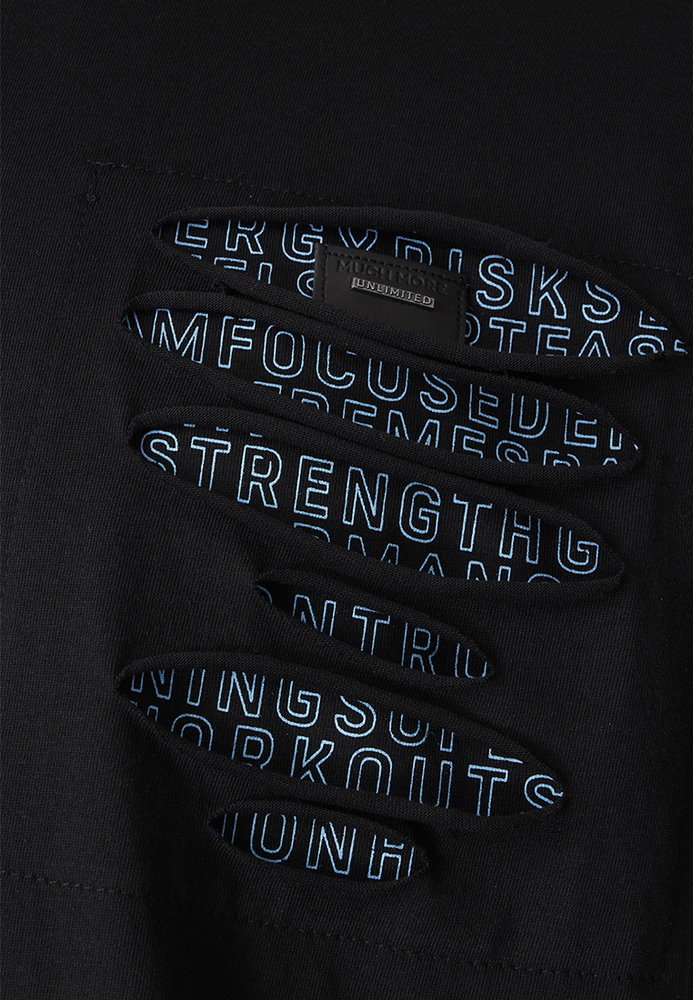 T-Shirt mit Cut-Elementen