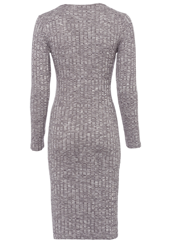 Kleid mit großen Knöpfen