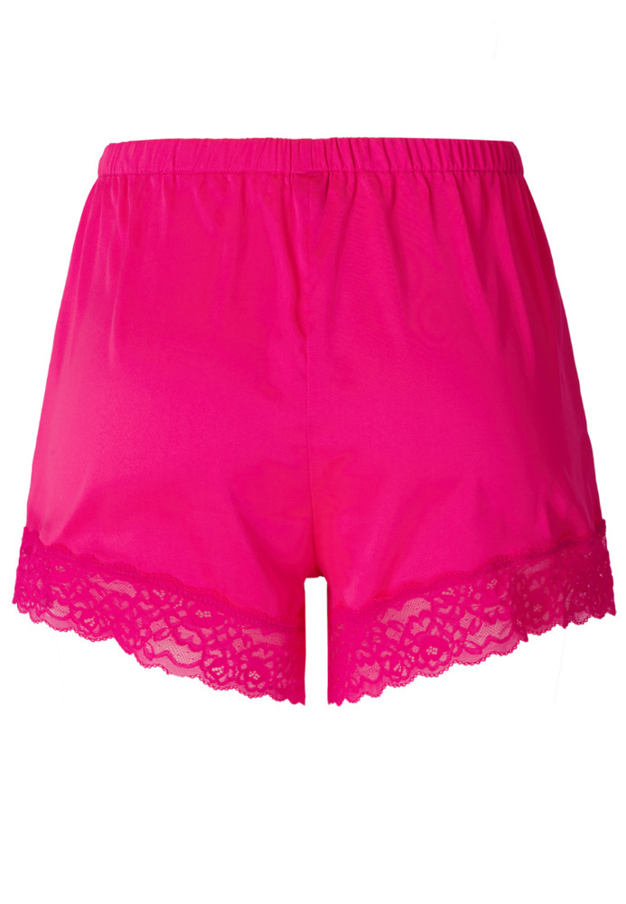 Pyjama-Shorts mit Spitze