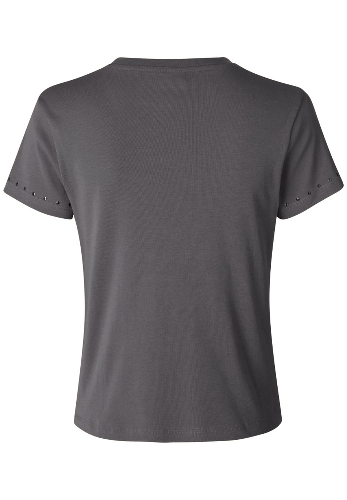 Shirt mit Strasssteinen