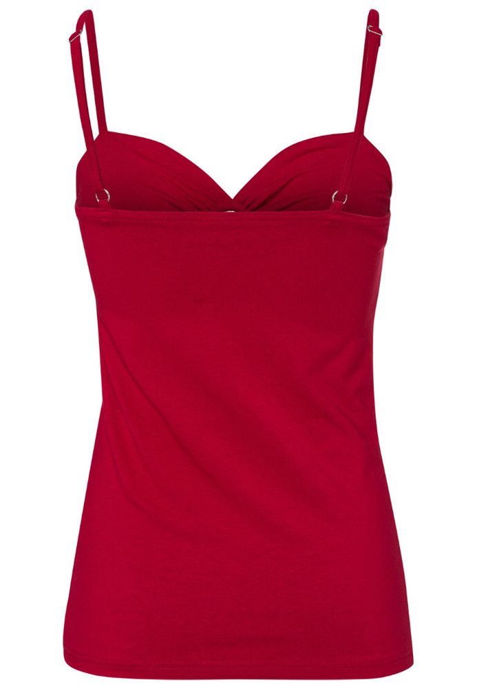 Bandeau-Top mit Ring-Detail