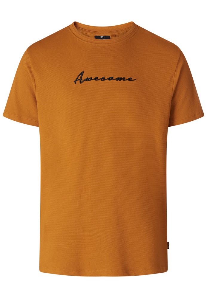 T-Shirt mit All-Over-Struktur