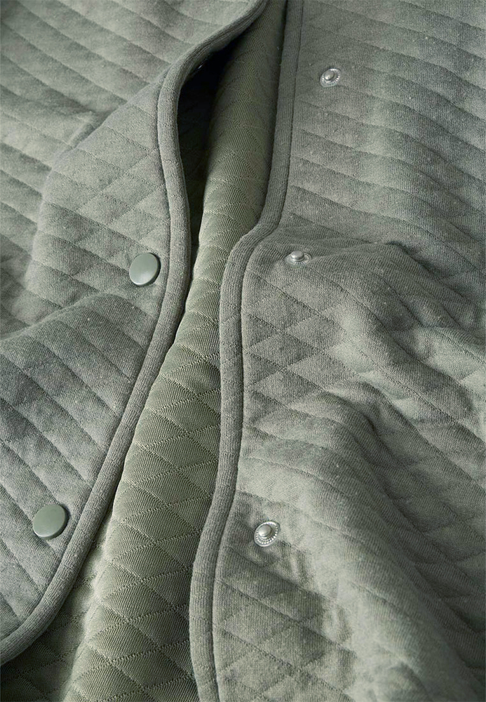 Sweatjacke mit All-Over-Muster