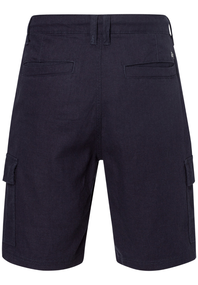 Shorts im Leinen-Mix