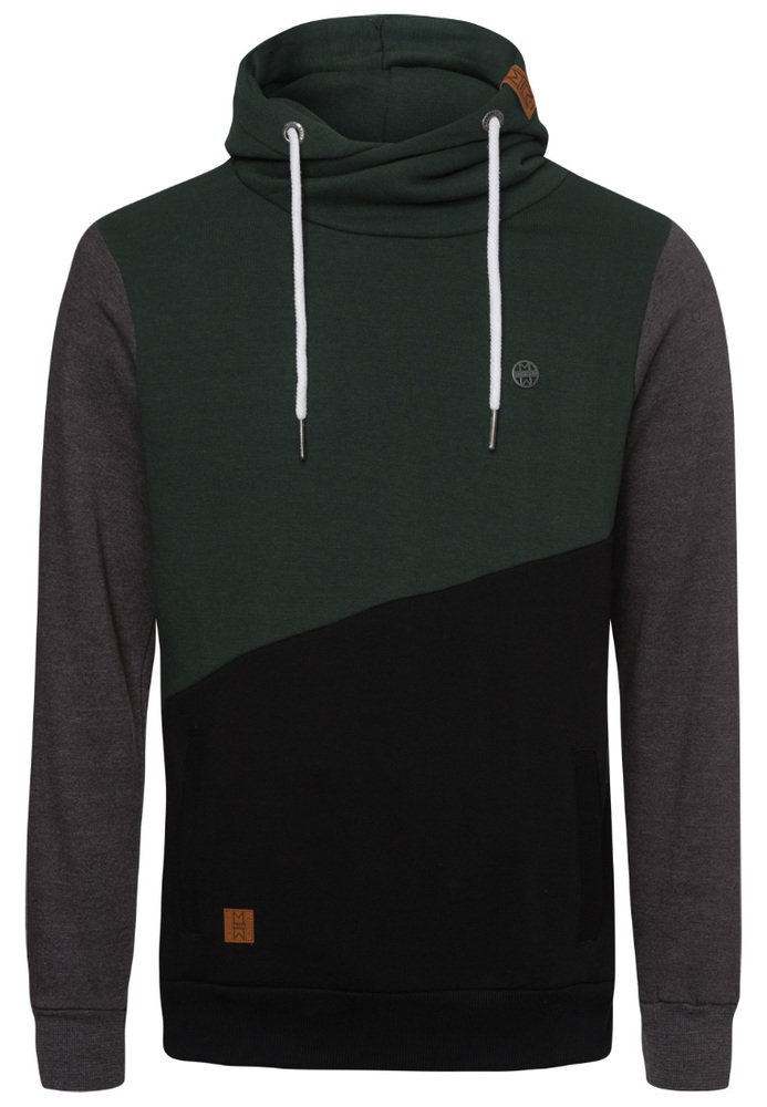 Hoodie im Colour-Blocking-Look
