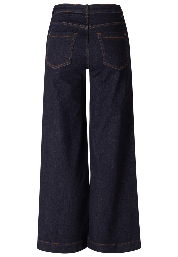 Wide-Leg High-Waist Jeans