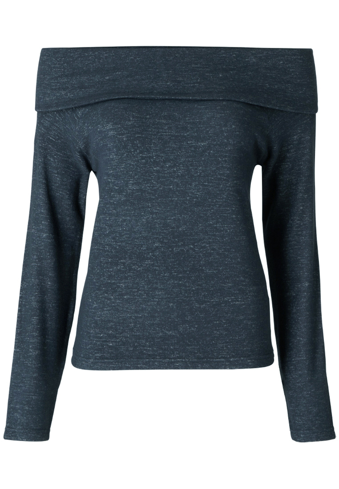 Langarmshirt im Carmen-Stil