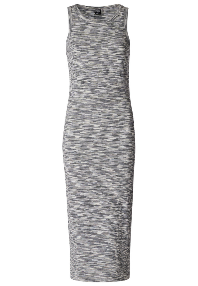 Kleid in Melange-Optik