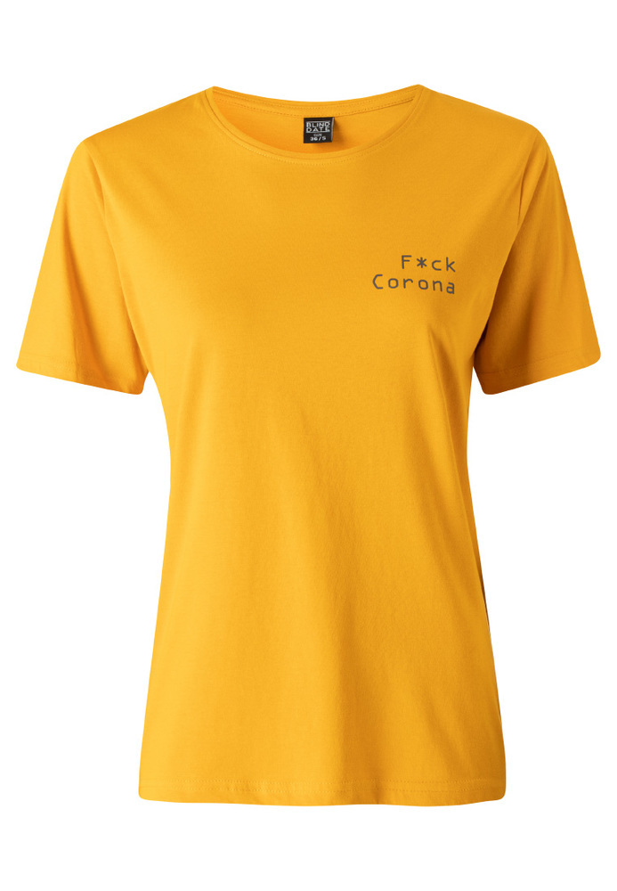 Anti-Corona-Shirt mit Schriftzug