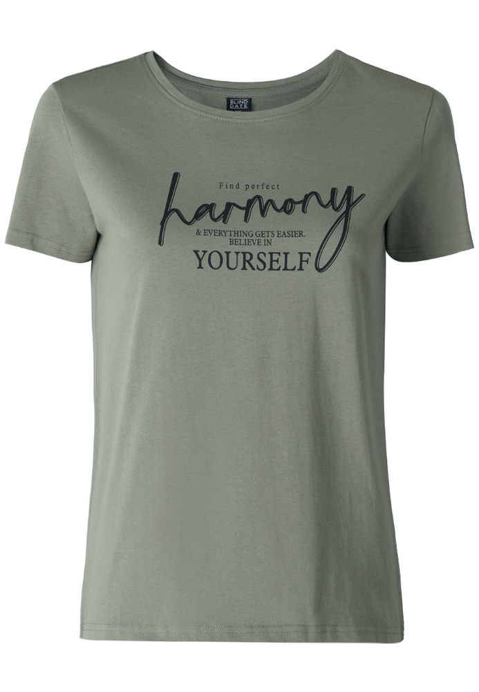 Shirt mit Schriftzug-Print