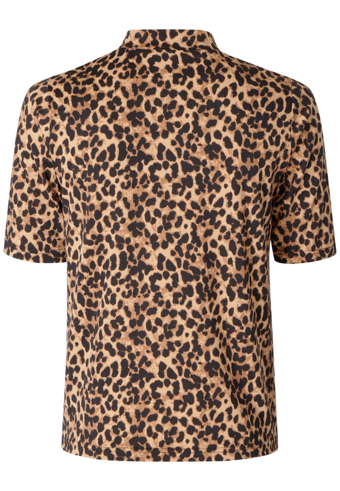 Shirt mit Leo-Print