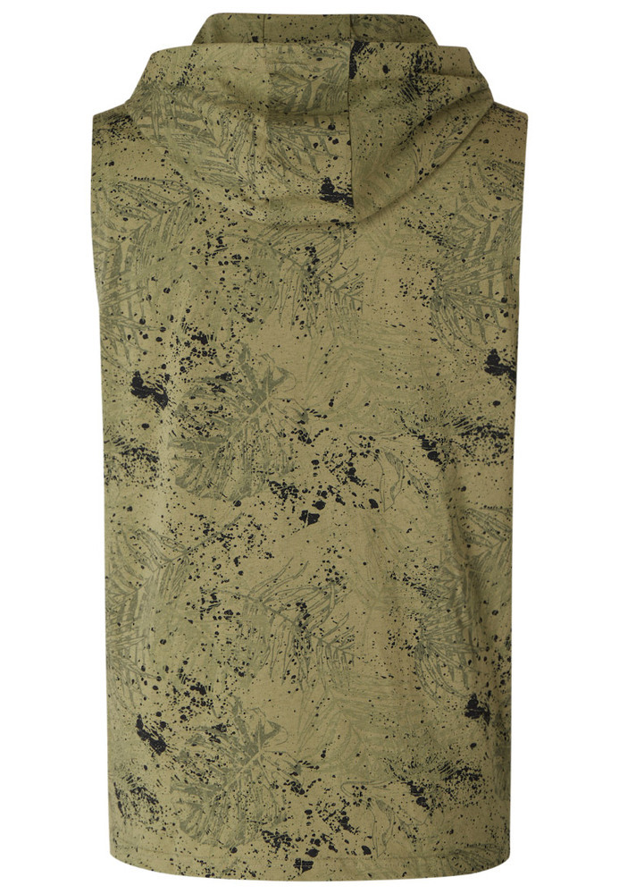 Kapuzenshirt mit All-Over-Muster