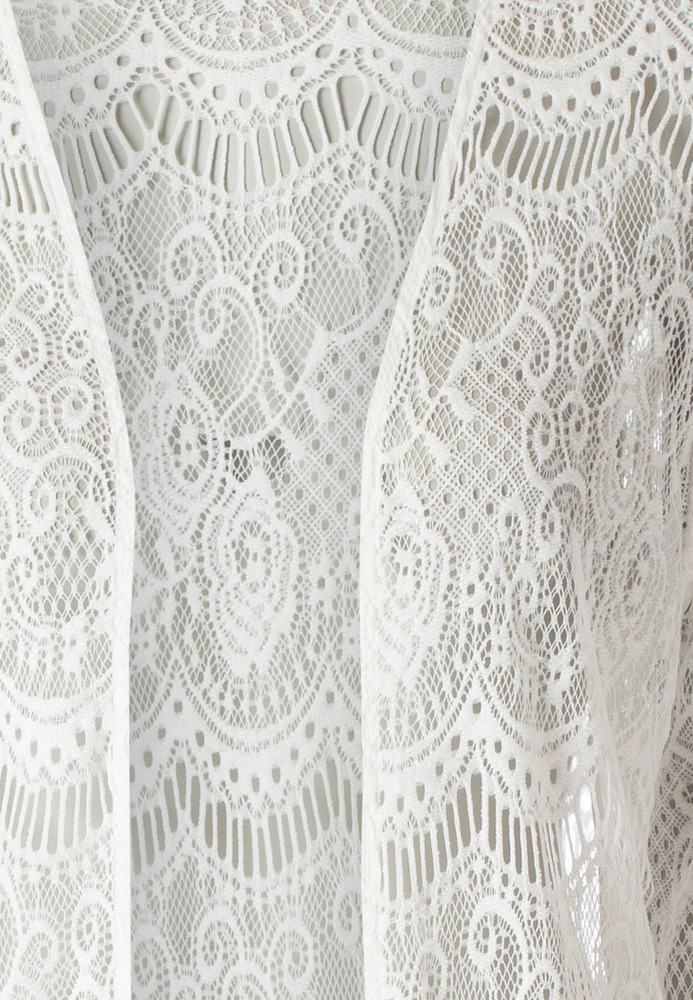 Cardigan aus Spitze
