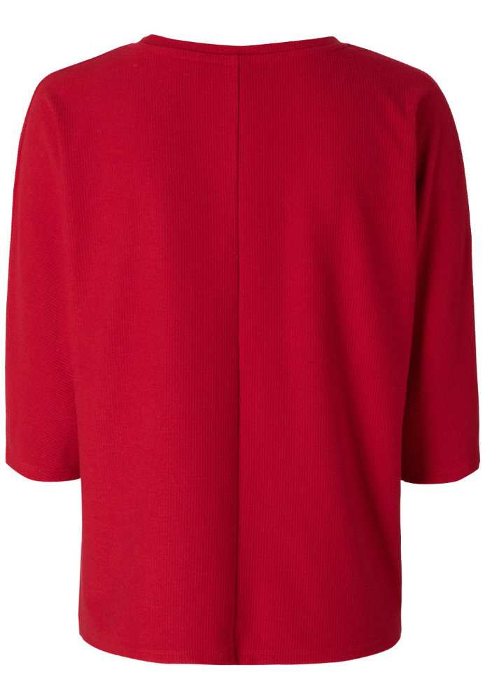 Shirt mit Rippstruktur