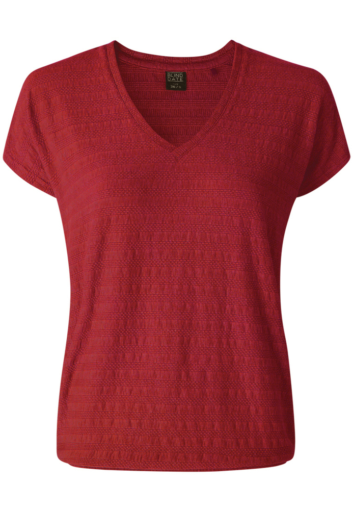 Shirt mit Strukturmuster