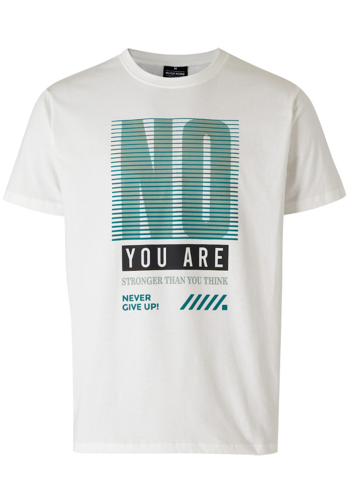 T-Shirt mit Sprüche-Druck