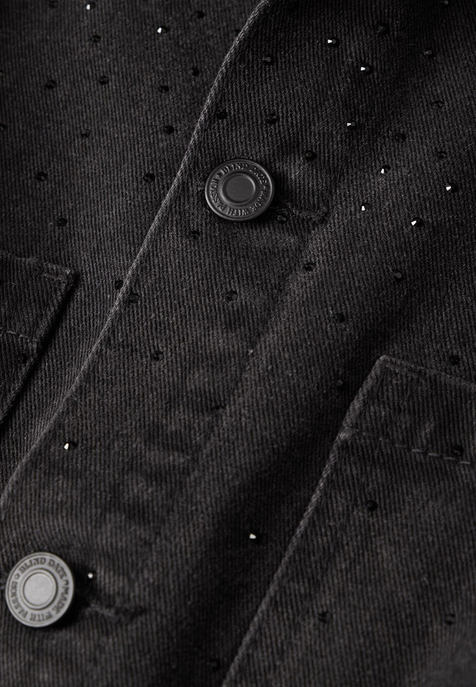 Jacket mit Glitzer-Details
