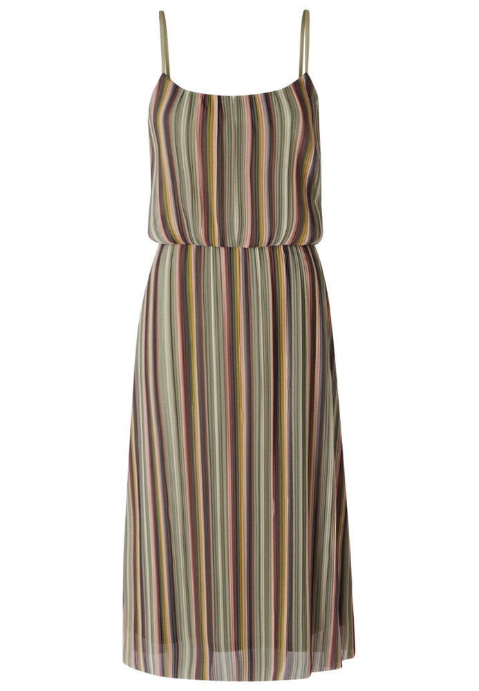 Kleid mit Streifen-Muster
