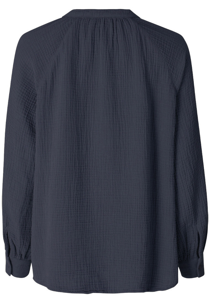 Bluse im Musselin-Look