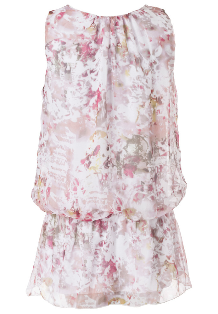 Longtop mit grafischem Print
