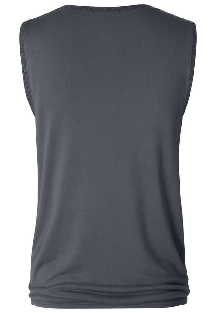 Top mit Spitzen-Details