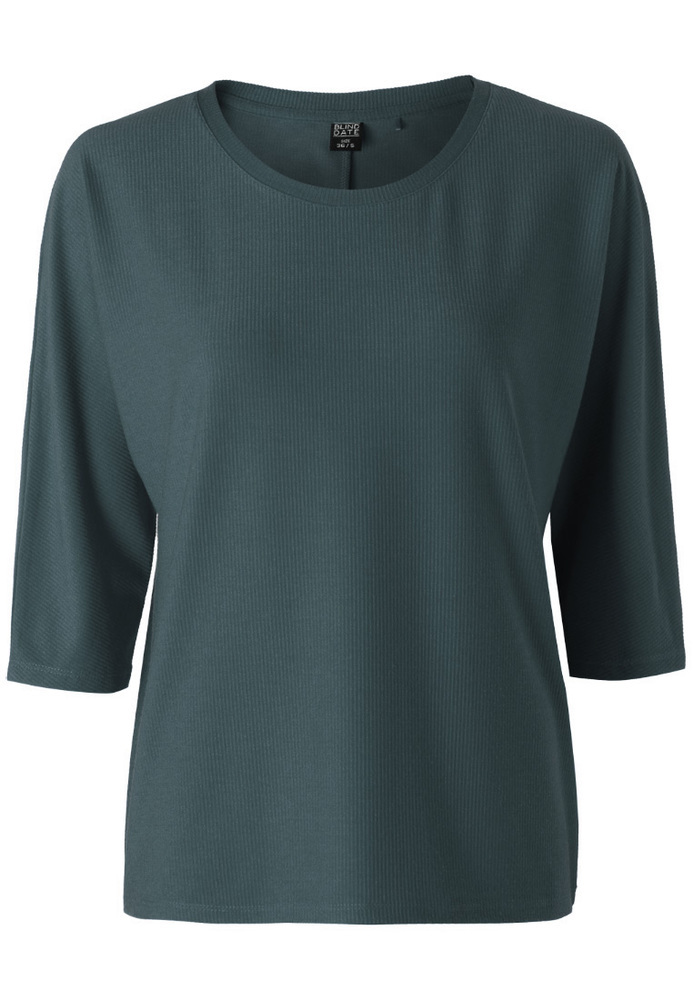 Shirt mit Rippstruktur