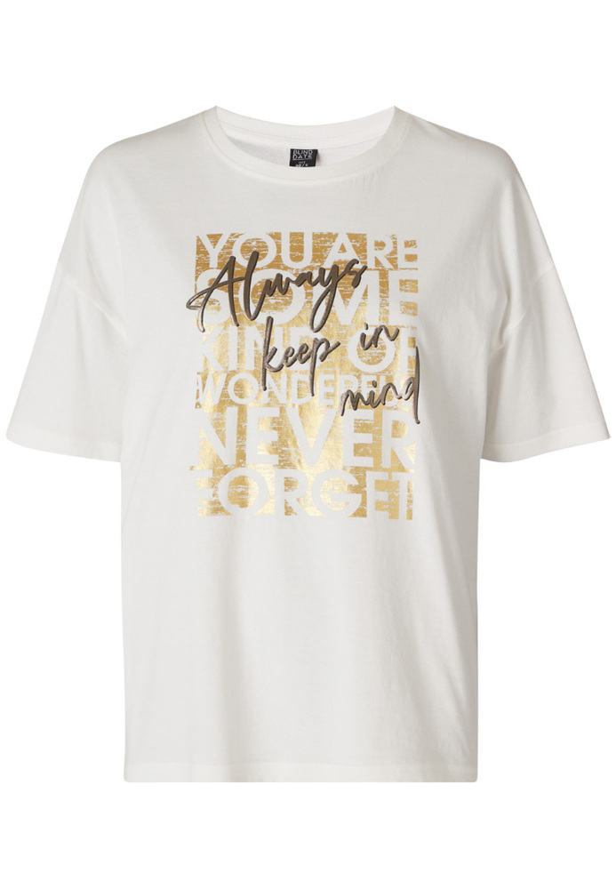 Shirt mit Sprüche-Druck