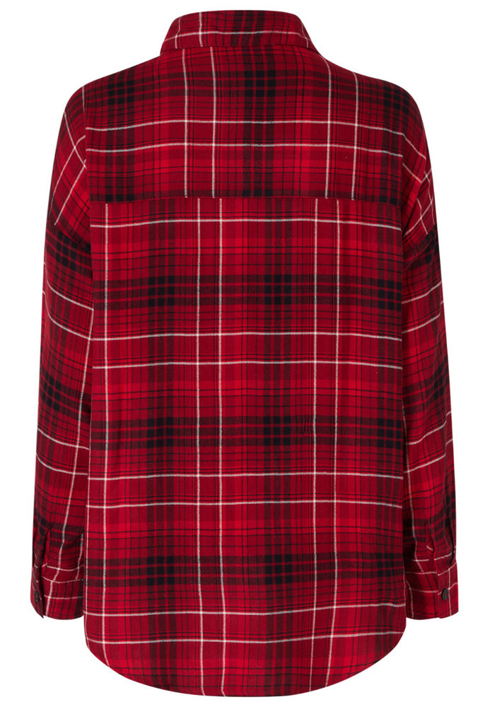 Bluse mit Karo-Muster