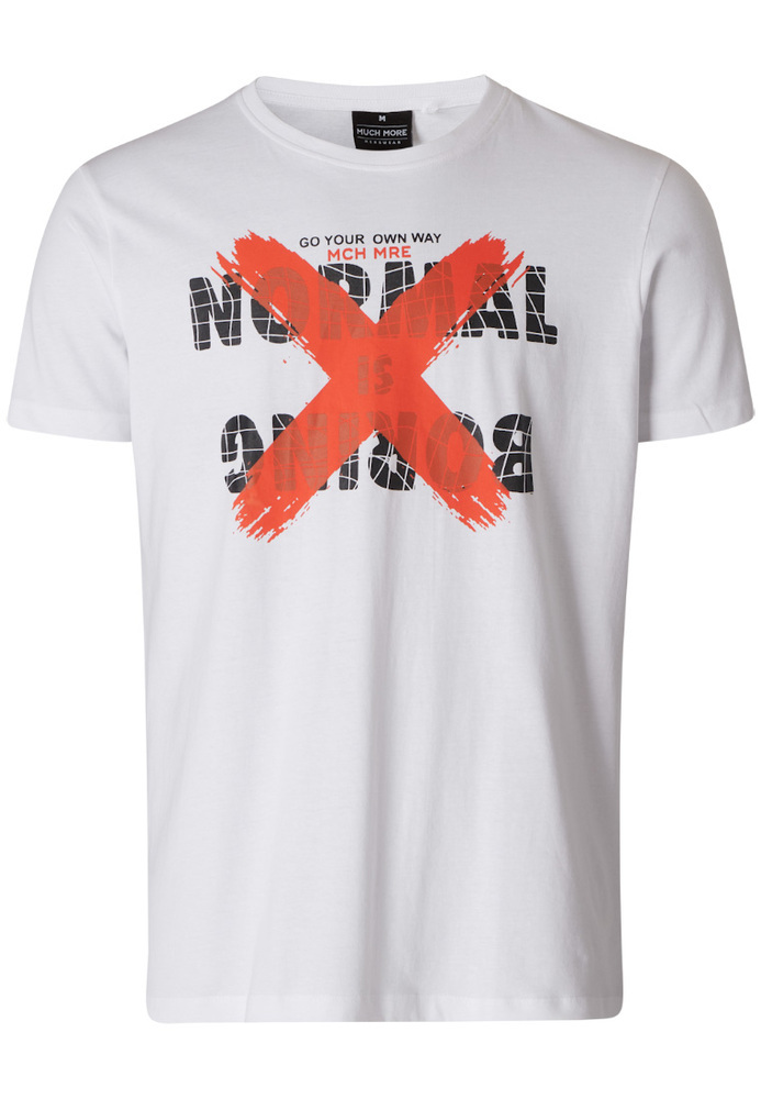 T-Shirt mit Sprüche-Druck