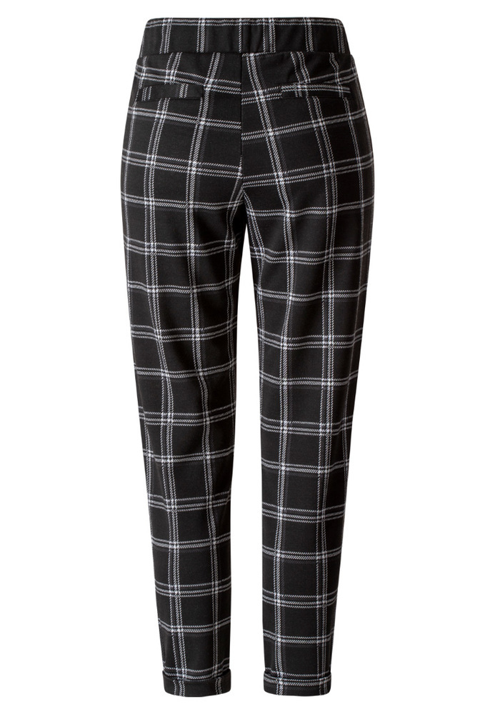 Stoffhose mit Karo-Muster